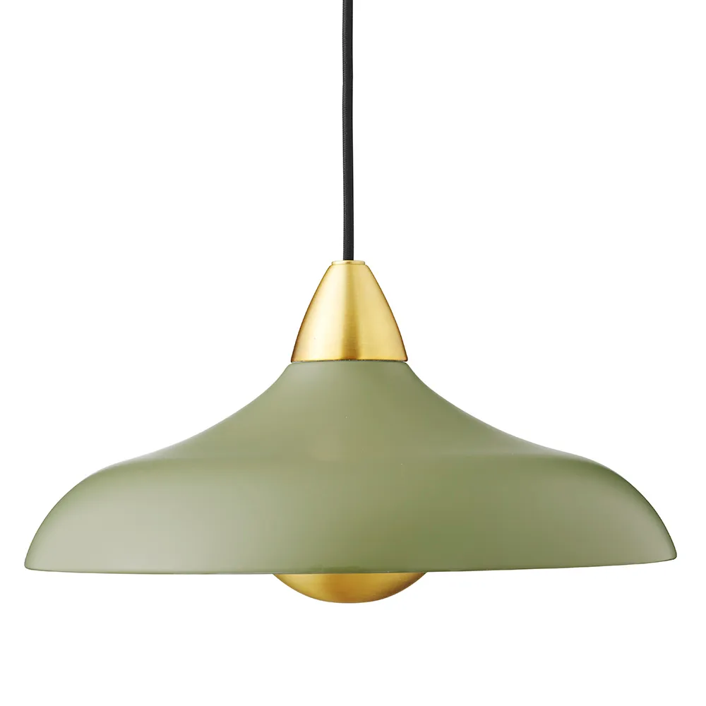 Urban ceiling lamp, matte olive (green) Superliving