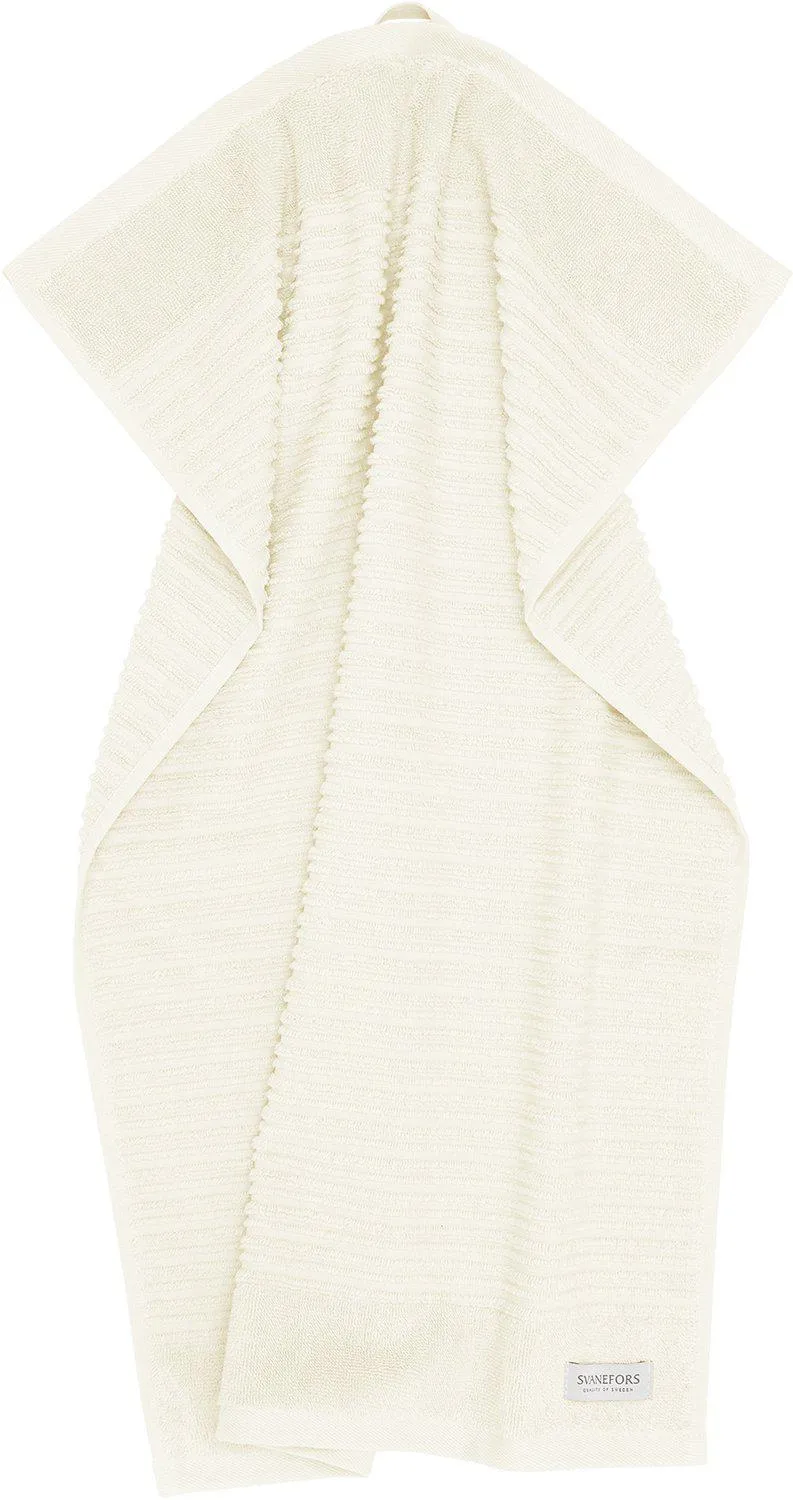 Lea towel 50x70 cm, Off white Svanefors