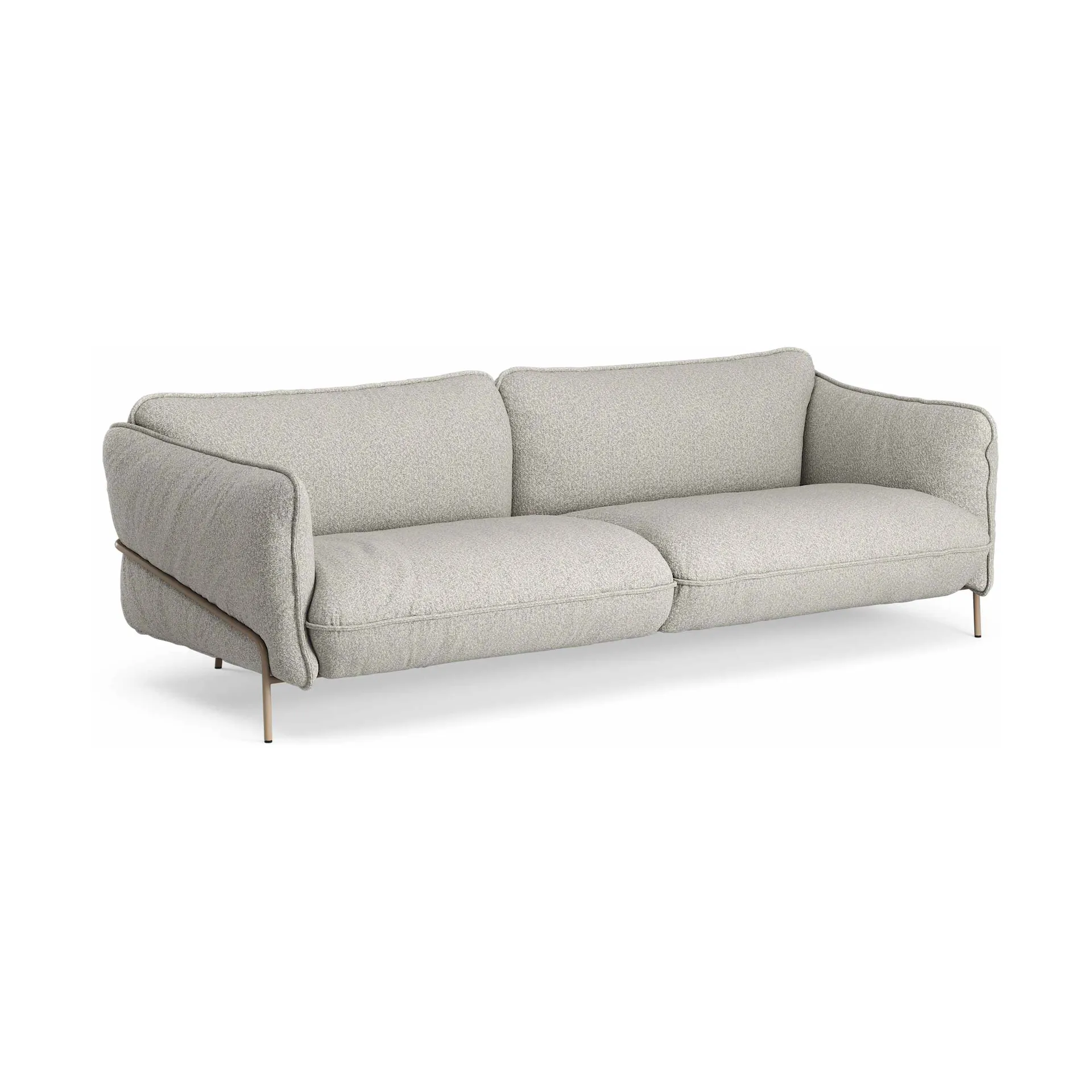 Continental sofa, Wave Sky-nutmeg Swedese