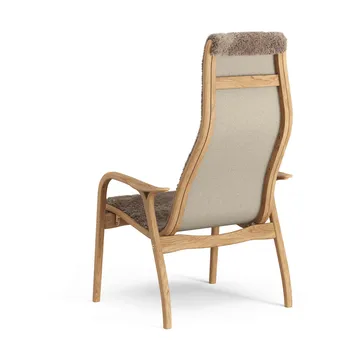 Lamino armchair - Sheepskin Sahara-oiled oak - Swedese