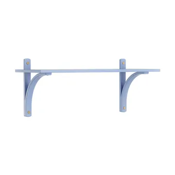 Levi shelf 1 shelf level - ILKE Blue-brass, 90 cm - Swedese