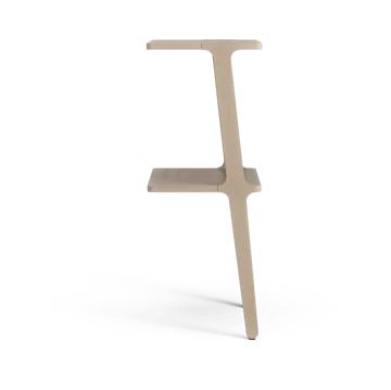 Libri shelf 2 shelf - Ash lacquered nutmeg - Swedese