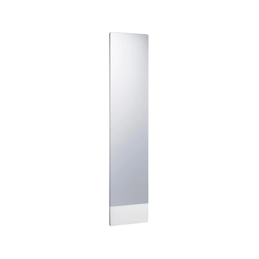 Mira wall mirror, White lacquer Swedese