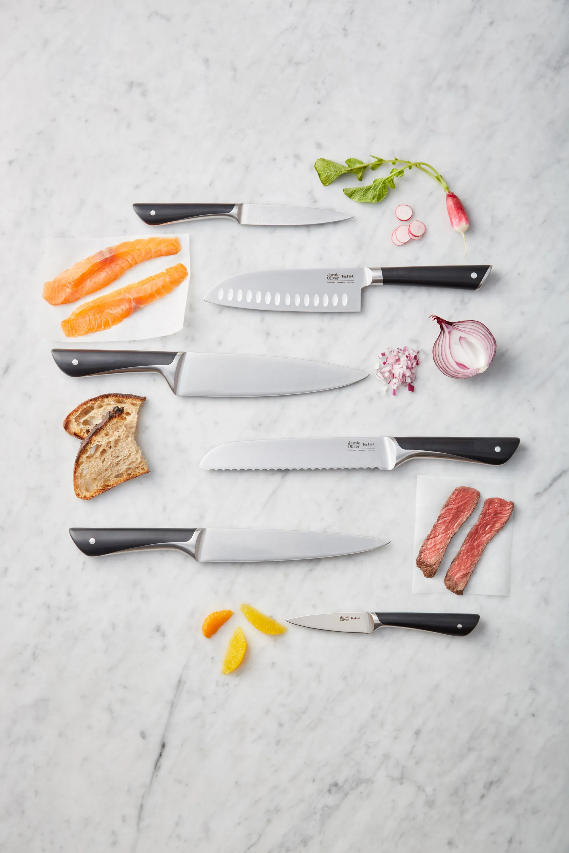 Jamie Oliver bread knife 20 cm, Stainless steel Tefal