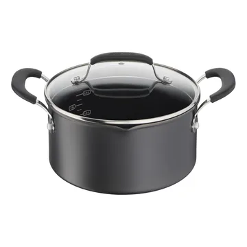 Jamie Oliver Quick & Easy anodised casserole dish hard  - 5.2 L - Tefal
