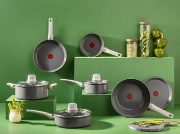 Renew ON frying pan set 3 pieces - Grey - Tefal
