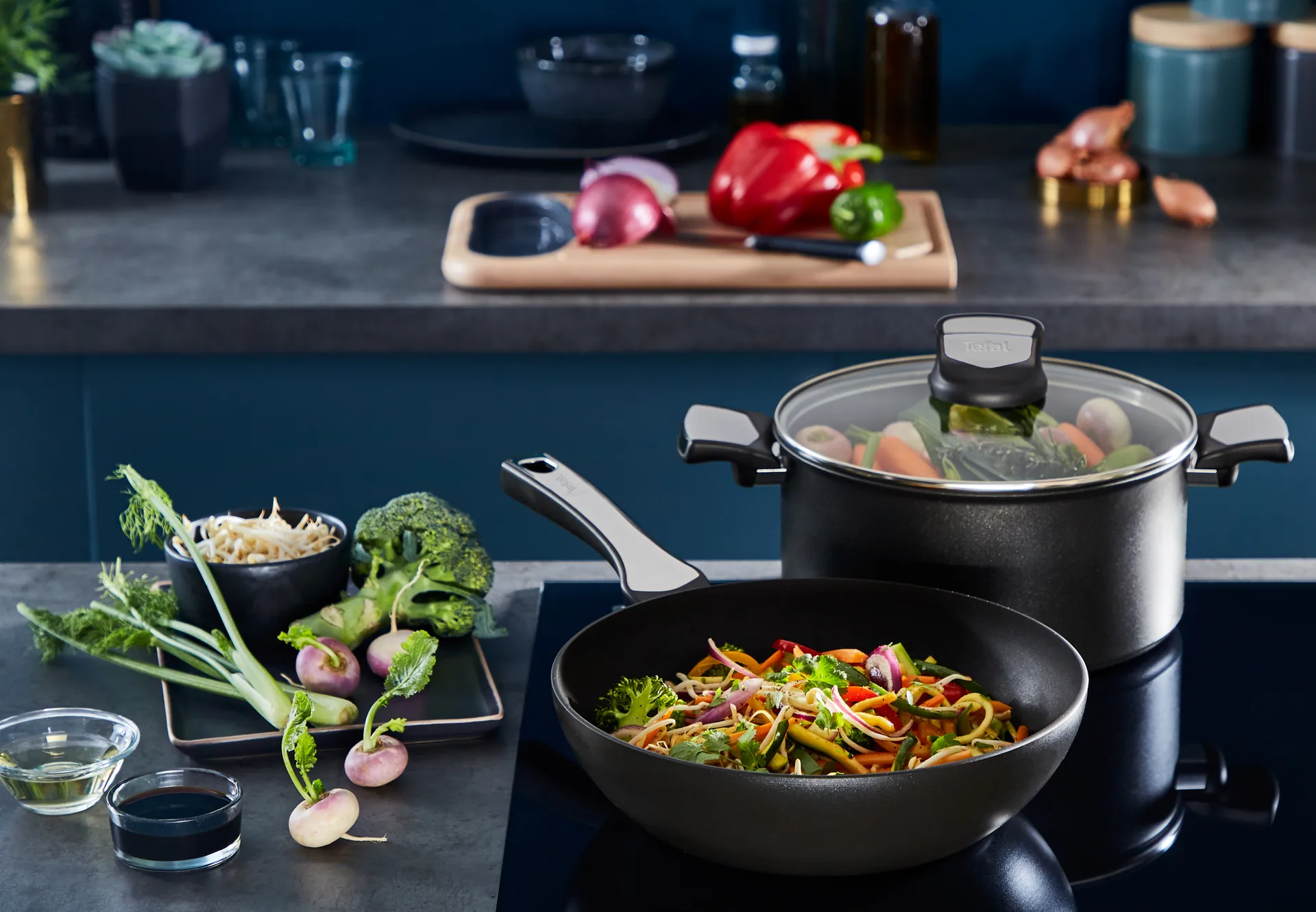 Unlimited ON wok, 28 cm Tefal