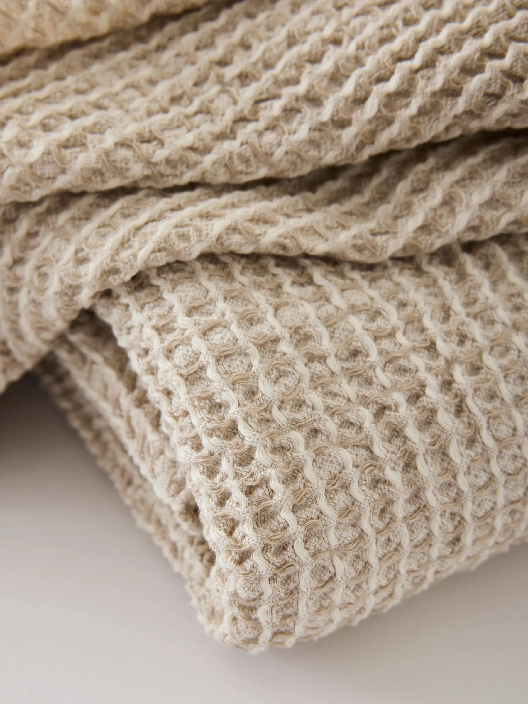 Alva towel 50x70 cm, Beige Tell Me More