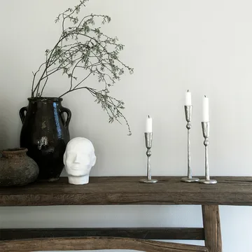 Boule candlestick silver - Medium - Tell Me More