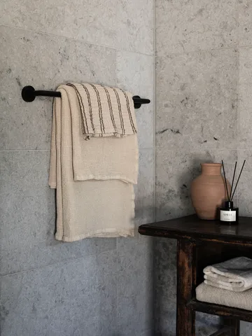 Nella bath towel 100x150 cm - Beige - Tell Me More