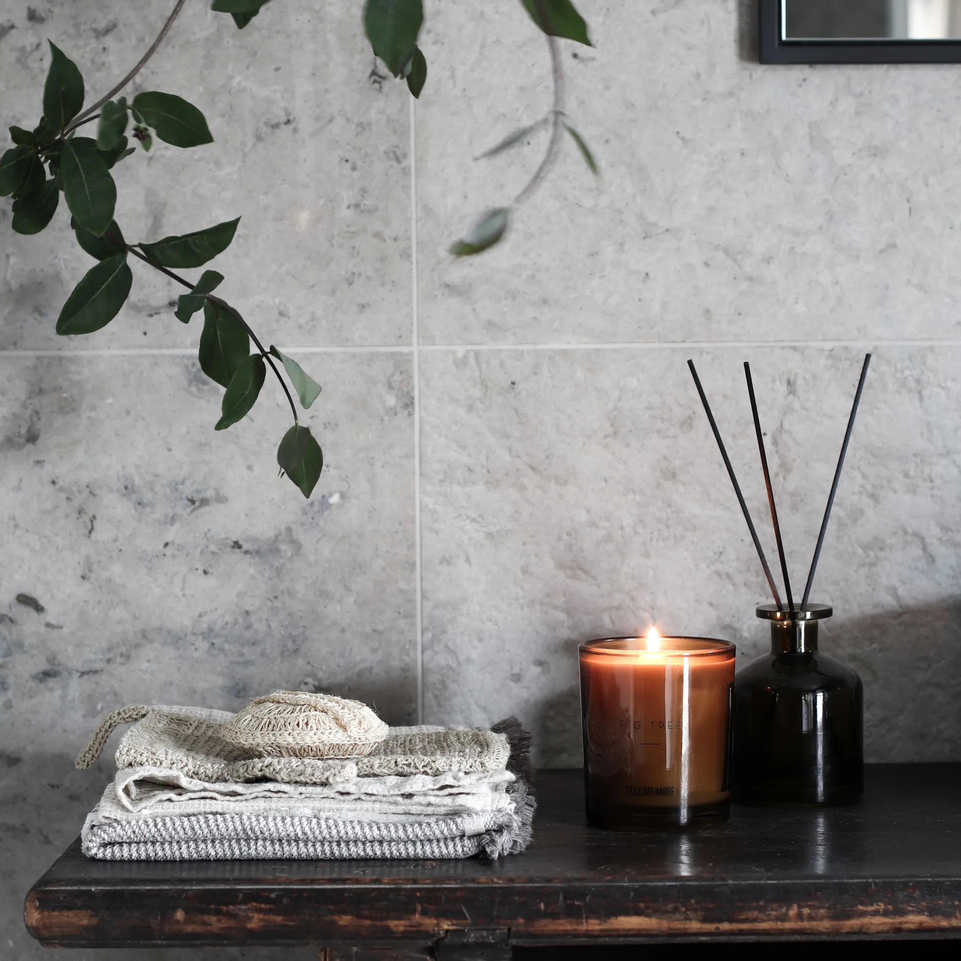 Noir scented candle 50 timmar, Fig tree Tell Me More