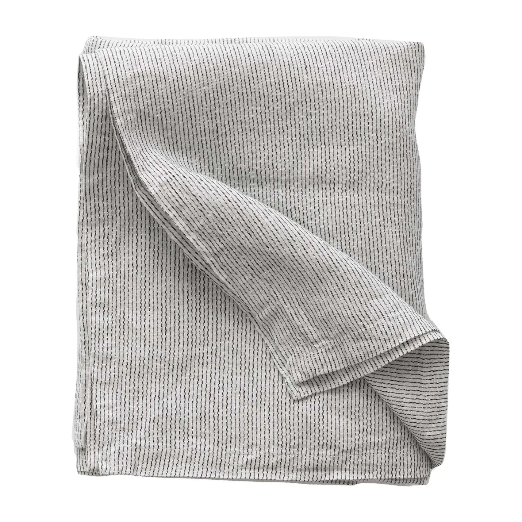 Tablecloth linen 160x330 cm, Pinestripe Tell Me More