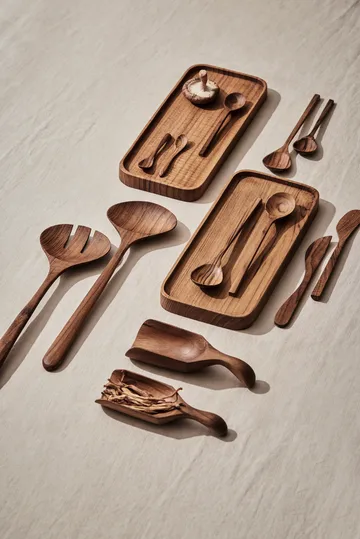 Teak scoop - Brown - Tell Me More
