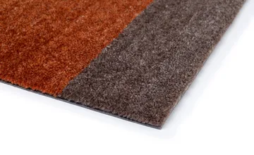 Stripes hallway rug horizontal - Brown-terracotta67x120 cm - tica copenhagen
