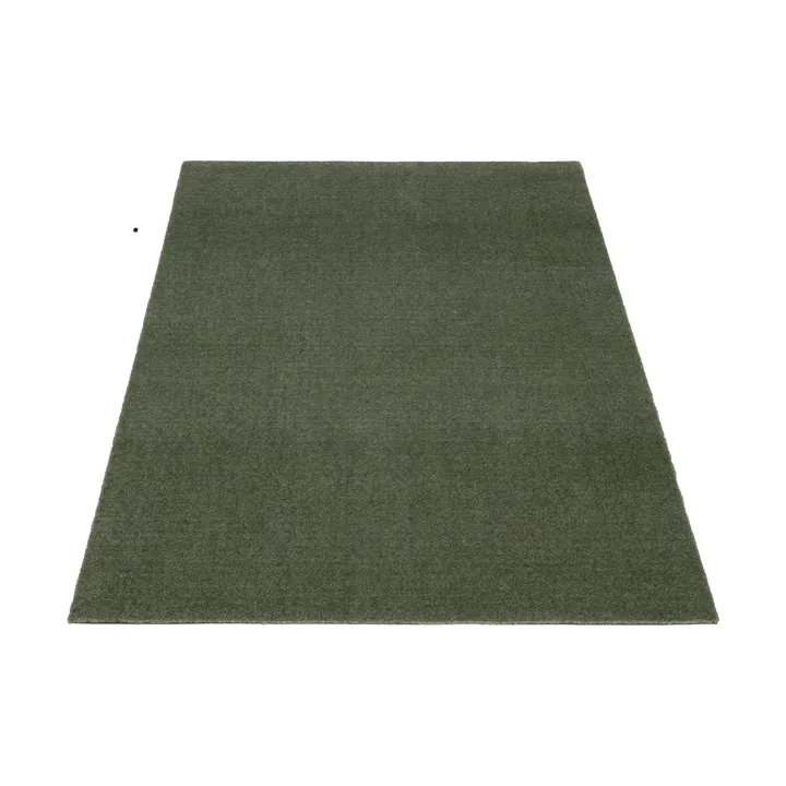 Unicolor hallway rug - Dusty green. 90x130 cm - tica copenhagen