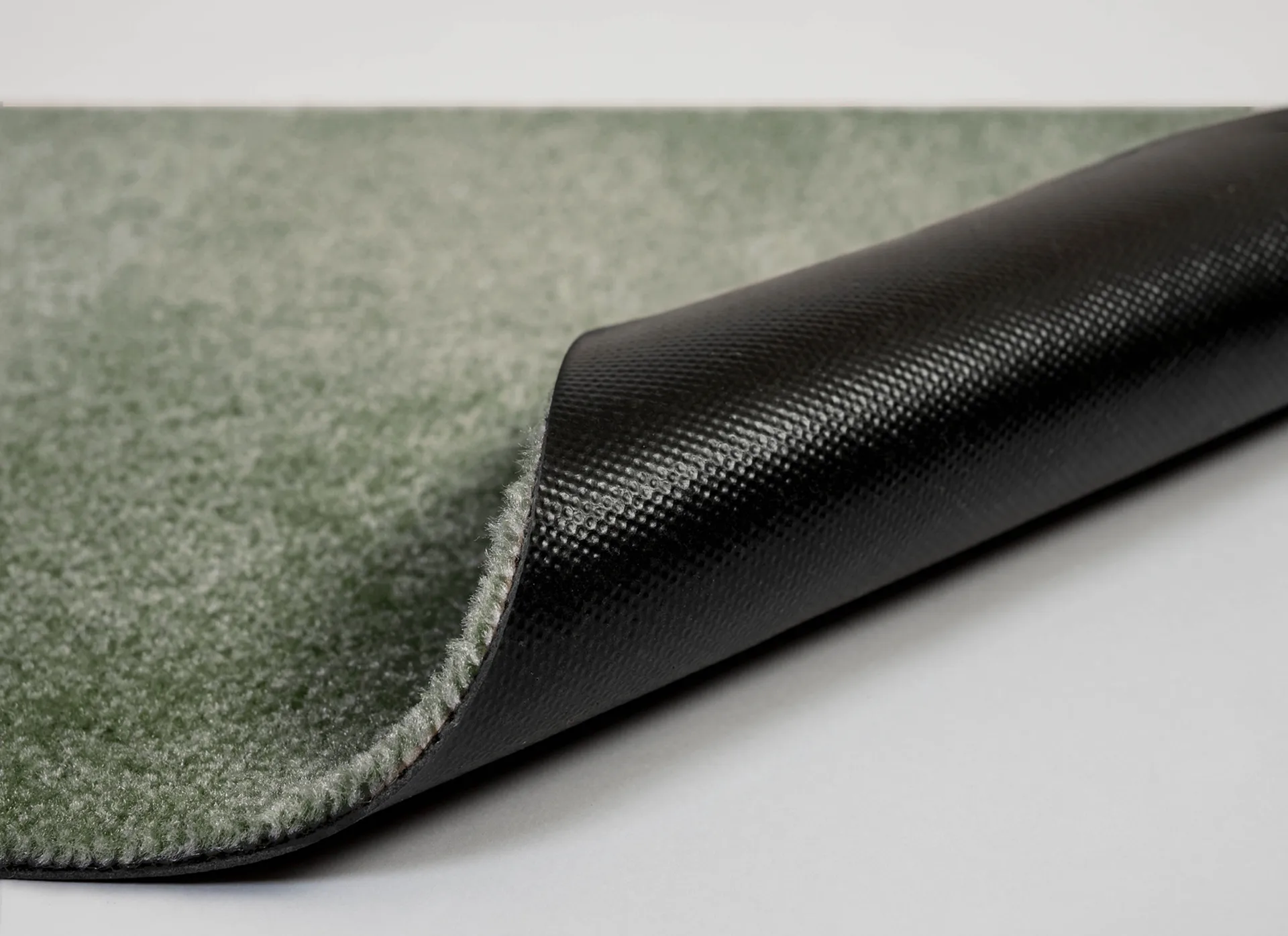 Unicolor hallway rug, Dusty green. 90x130 cm tica copenhagen