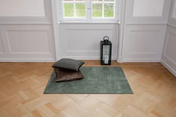 Unicolor hallway rug - Dusty green. 90x130 cm - tica copenhagen