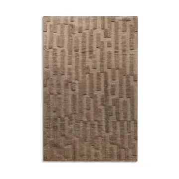 Bielke wool rug 200x300 cm - Dark beige - Tinted