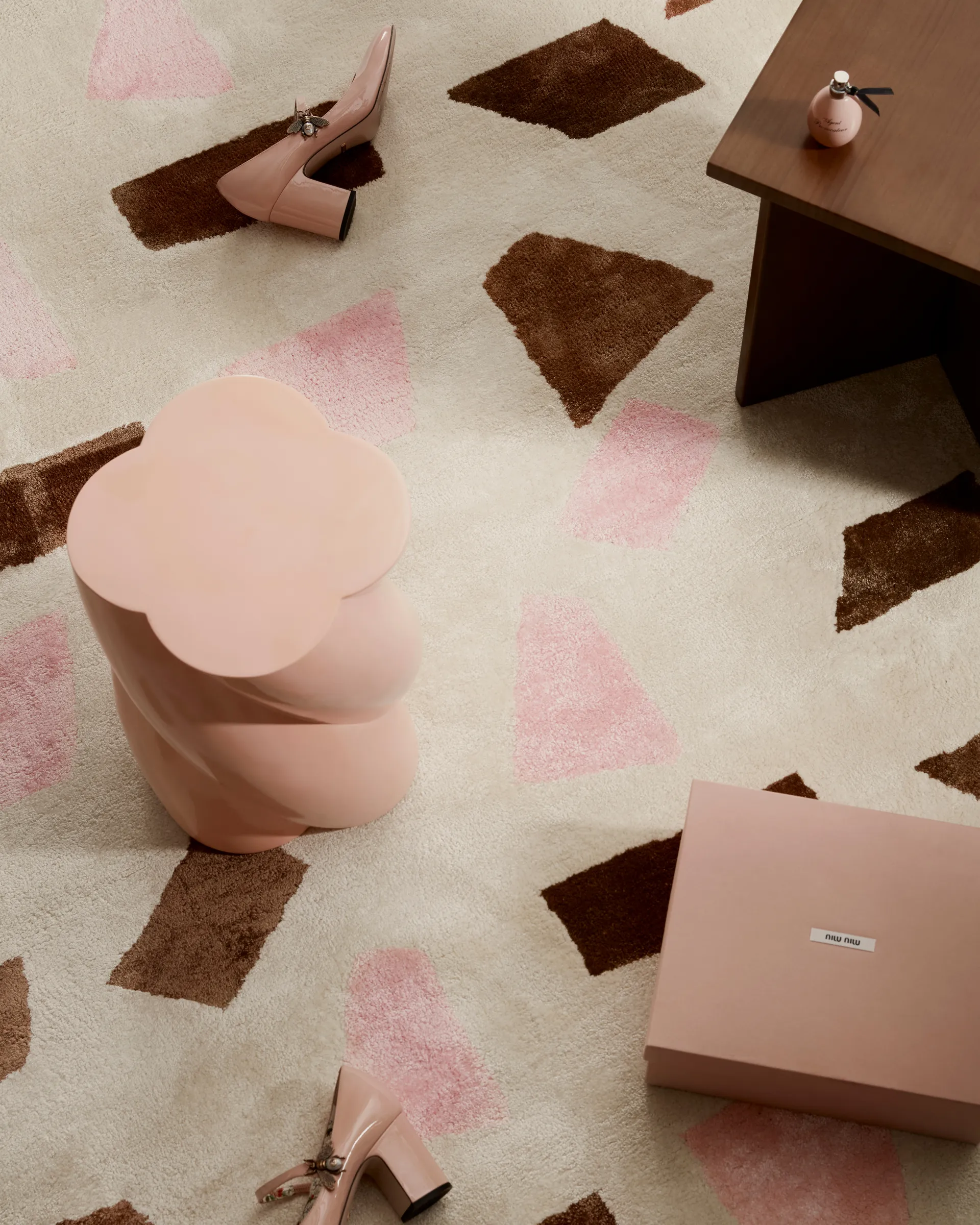 Bolmeus viscose carpet 200x300 cm, Multi Tinted