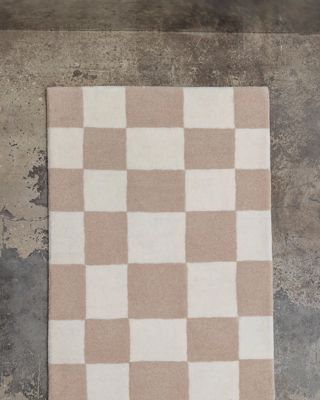 Hafstrom entrance rug wool 80x300 cm, Beige-white Tinted