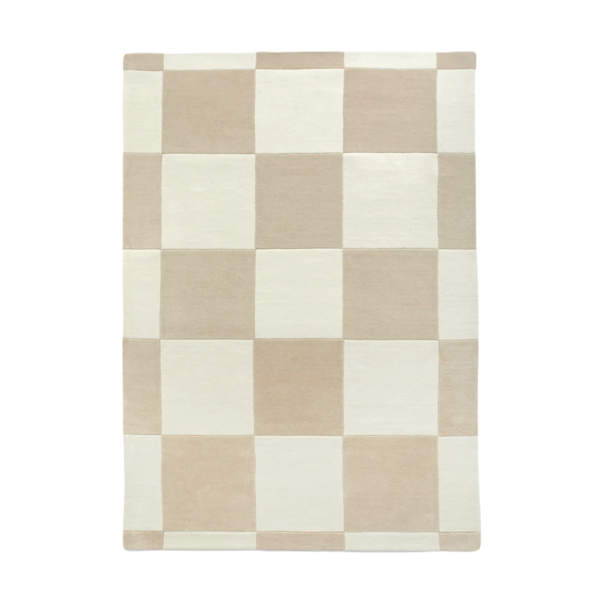 Hafstrom wool carpet 170x240 cm, Beige-white Tinted