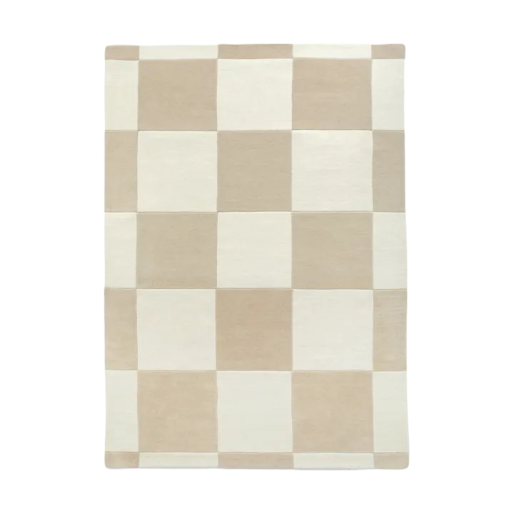 Hafstrom wool carpet 170x240 cm - Beige-white - Tinted