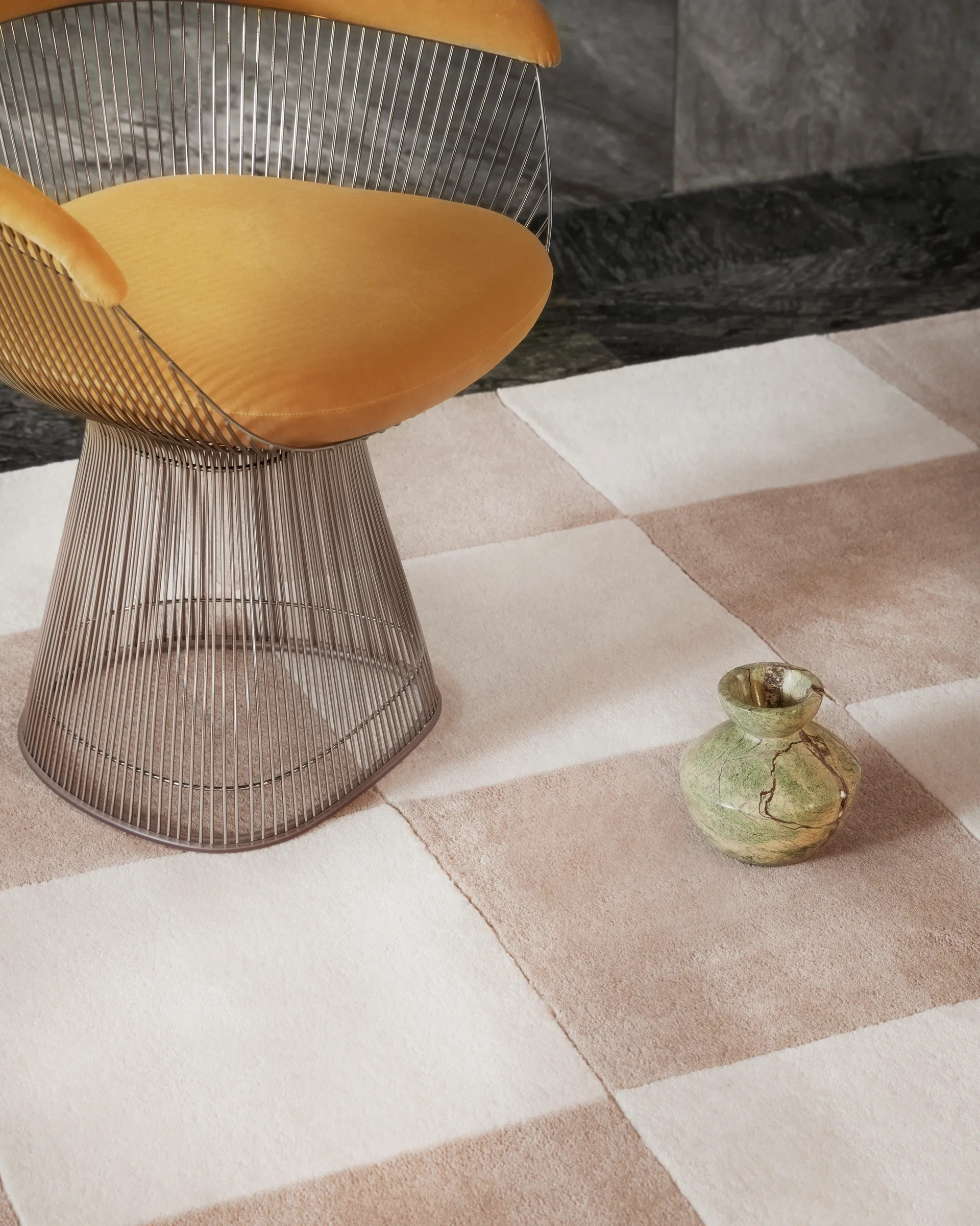 Hafstrom wool carpet 170x240 cm, Beige-white Tinted