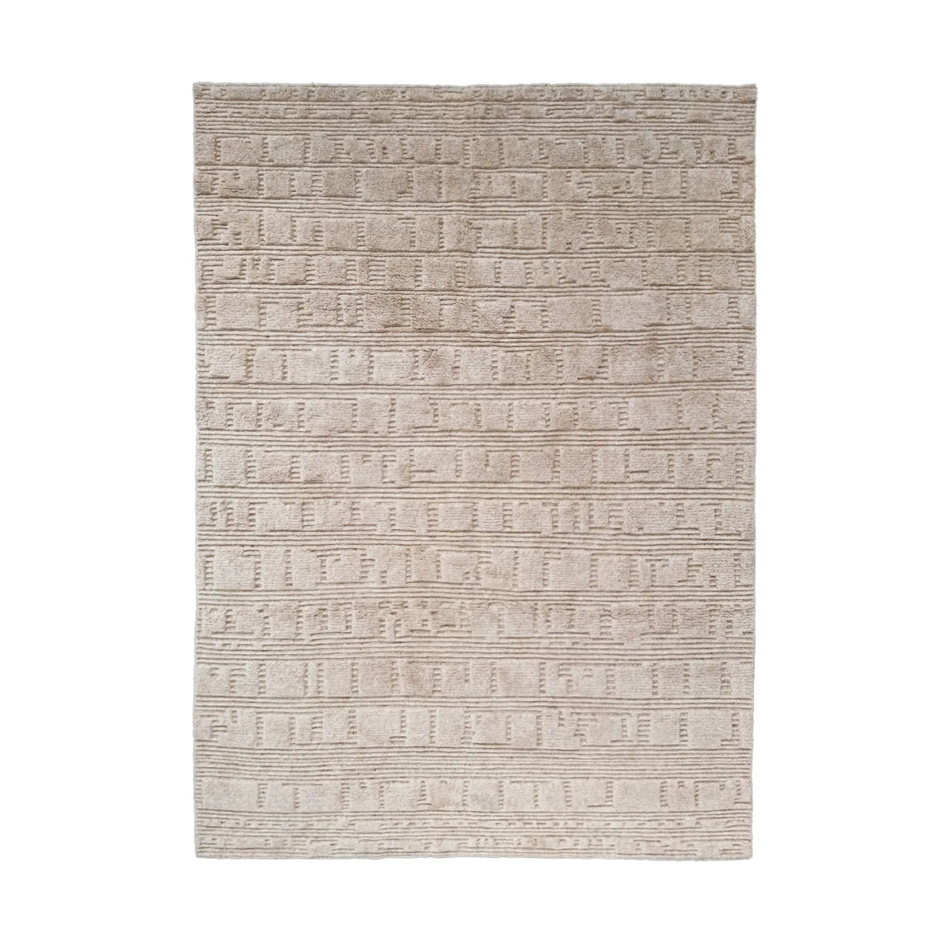 Lydahl wool rug, Beige, 250x350 cm Tinted