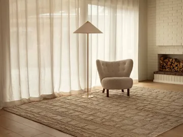 Lydahl wool rug - Beige, 250x350 cm - Tinted