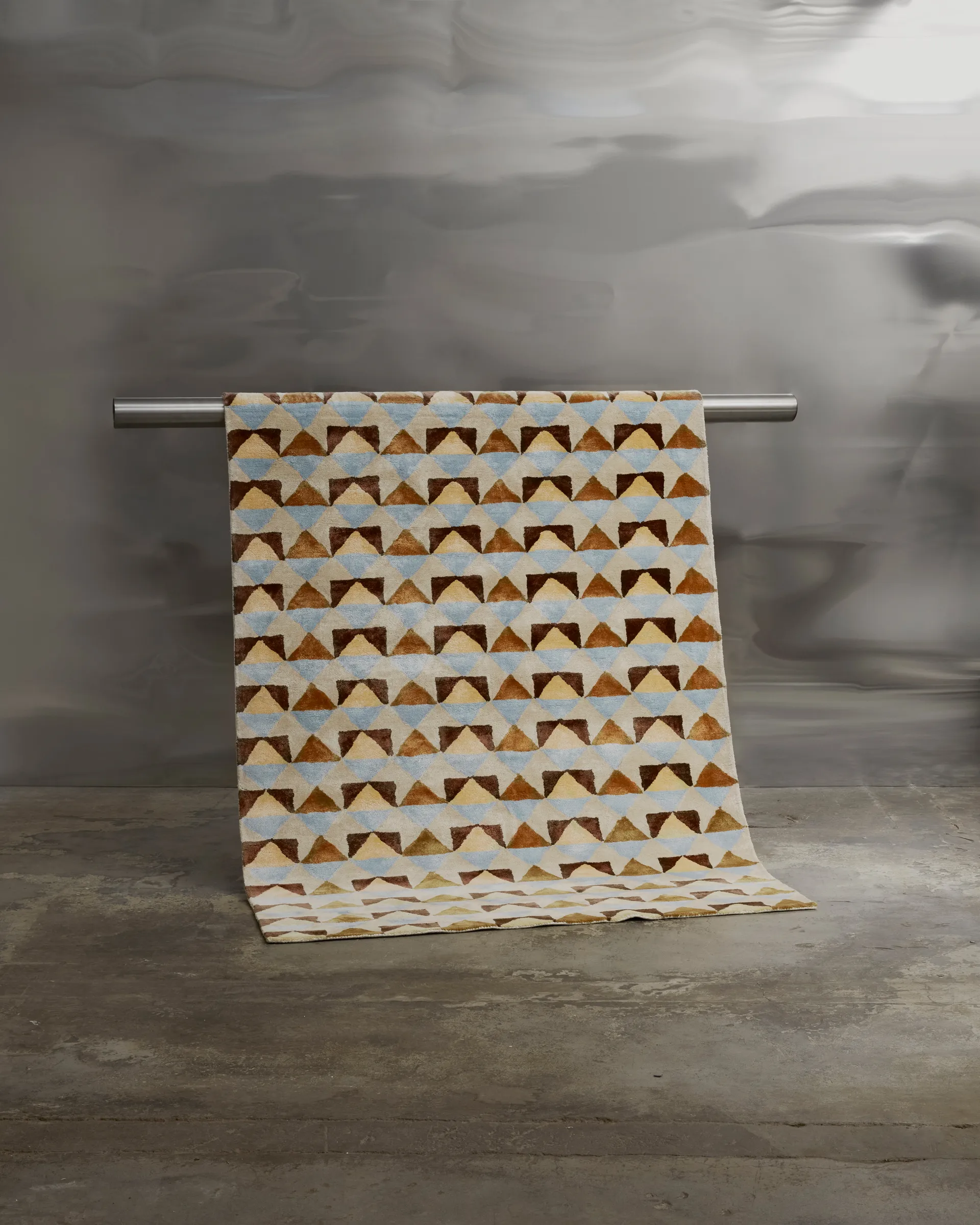 Mellin viscose carpet 200x300 cm, Multi Tinted