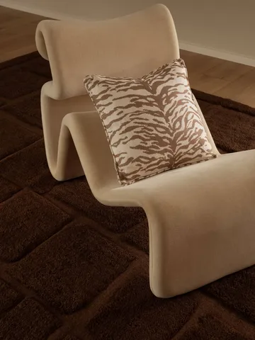 Norell cushion - Tiger beige-off white, 50x50 cm - Tinted