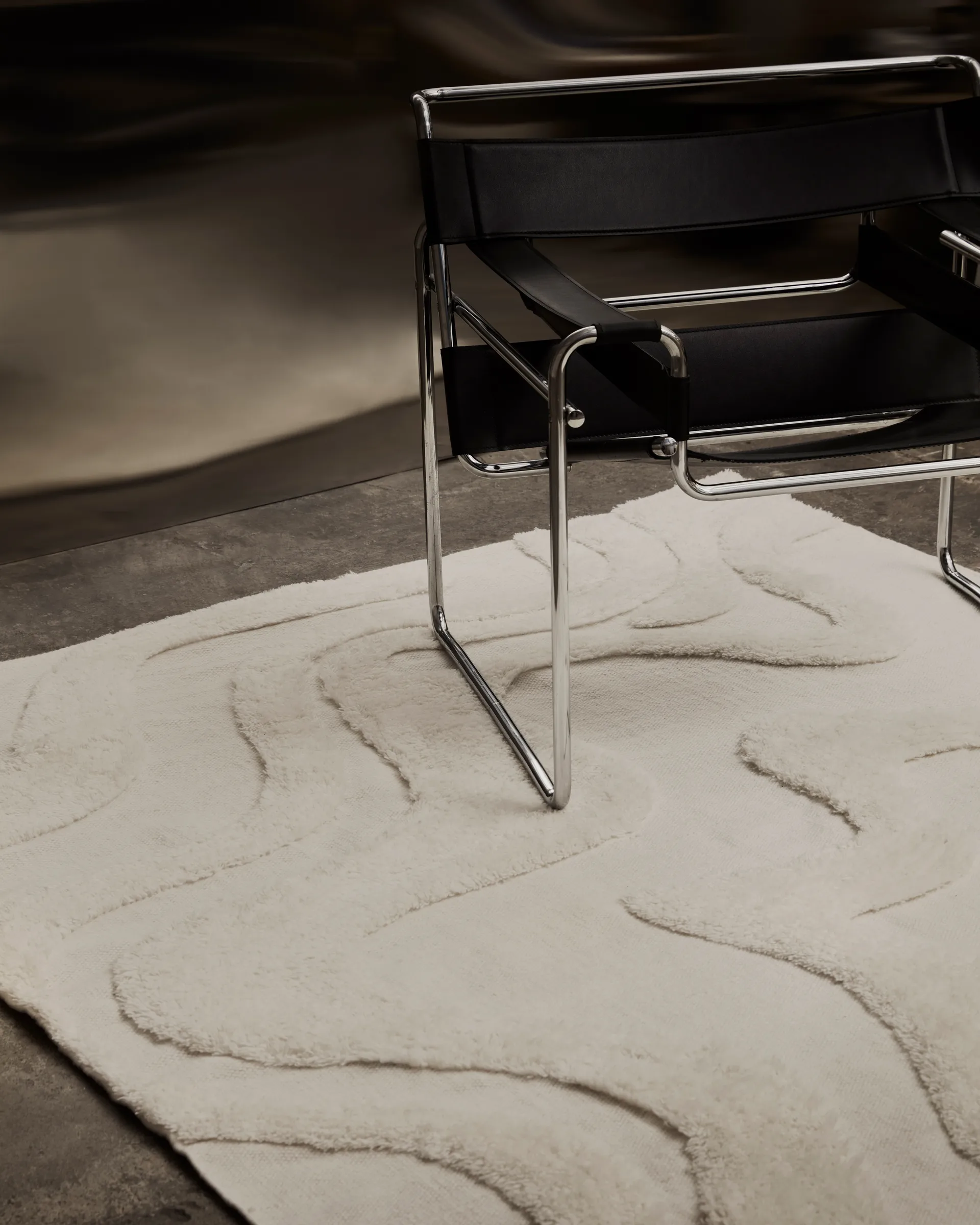 Norlander wool carpet 180x240 cm, Offwhite Tinted