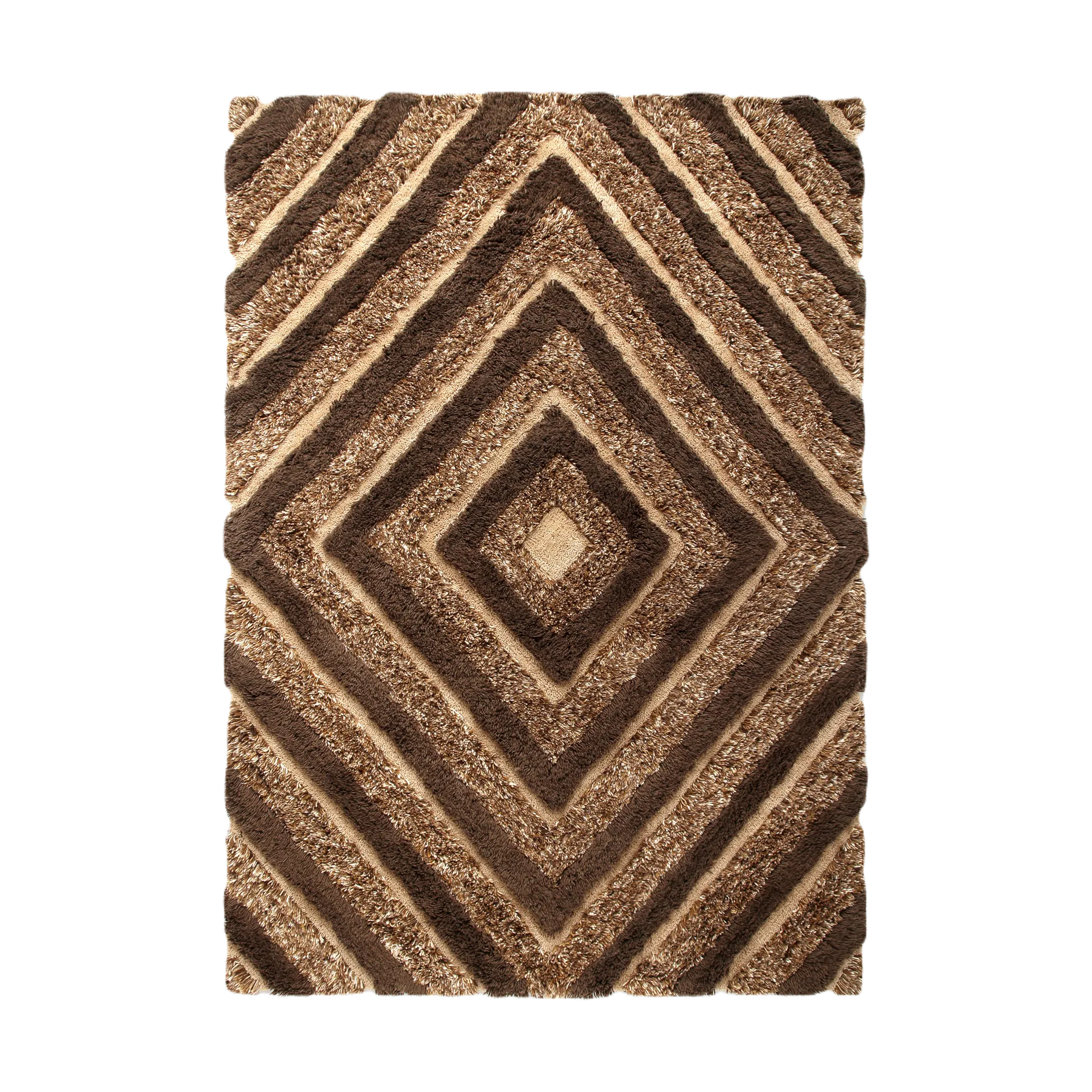 Stenborg wool carpet 170x240 cm, Brown Tinted