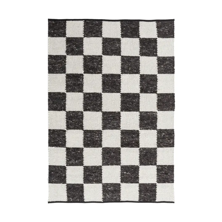 Gotland Design rug Special Edition - Anthracite-white no. 2428, 250x350 cm - Tisca