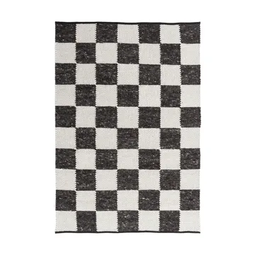 Gotland Design rug Special Edition - Anthracite-white nr. 2428, 90x180 cm - Tisca