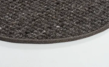 Greenland Swift round rug - Anthracite no. 83, Ø250 cm - Tisca
