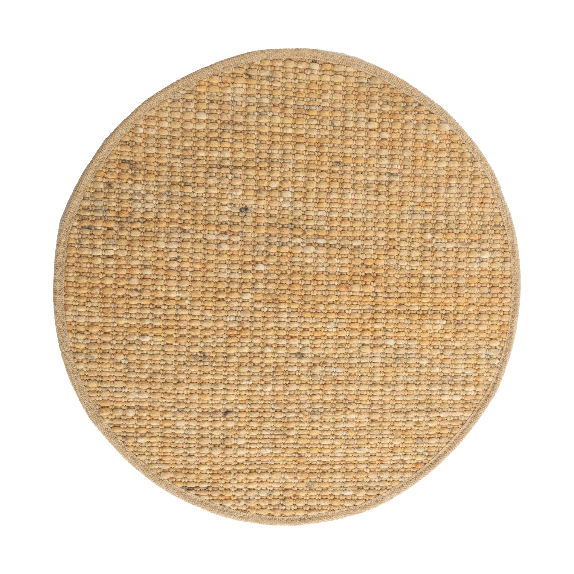 Greenland Swift round rug, Gold no. 261, Ø170 cm Tisca