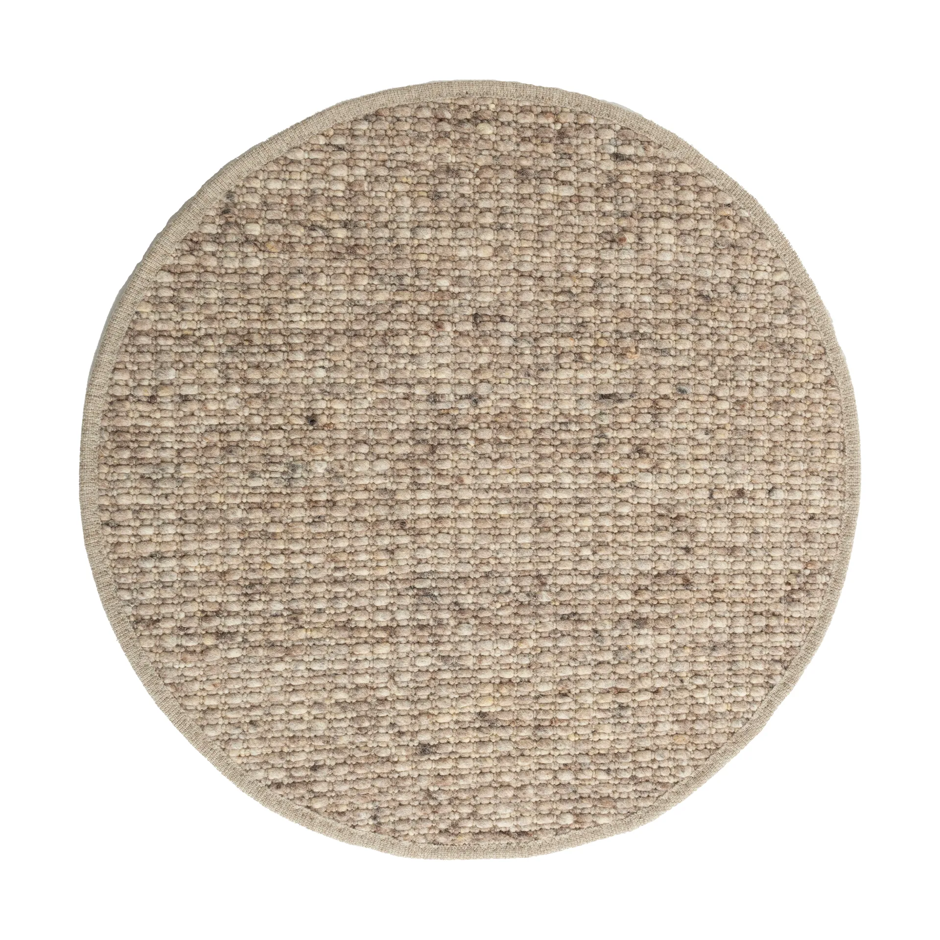 Greenland Swift round rug, Macchiato no. 125, Ø300 cm Tisca