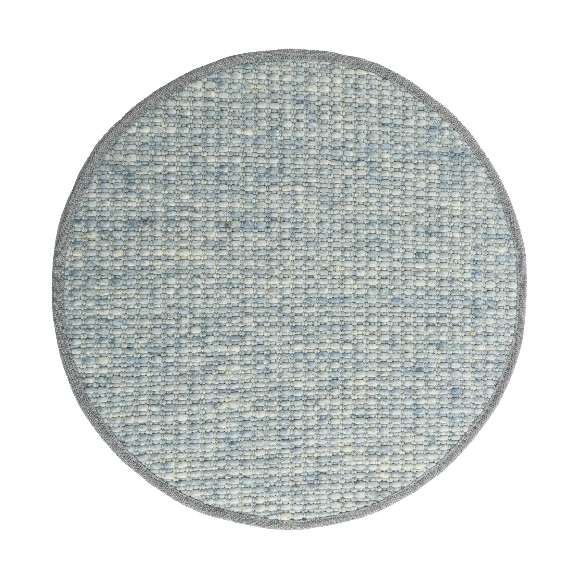 Greenland Swift round rug, Steel blue nr. 250, Ø300 cm Tisca