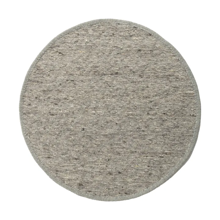 Sierrafil round rug - Silver no. 28, Ø200 cm - Tisca