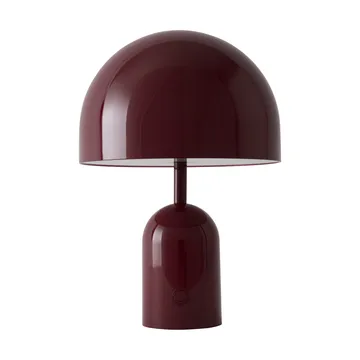Bell Portable LED table lamp 28 cm v.2 - Burgundy - Tom Dixon