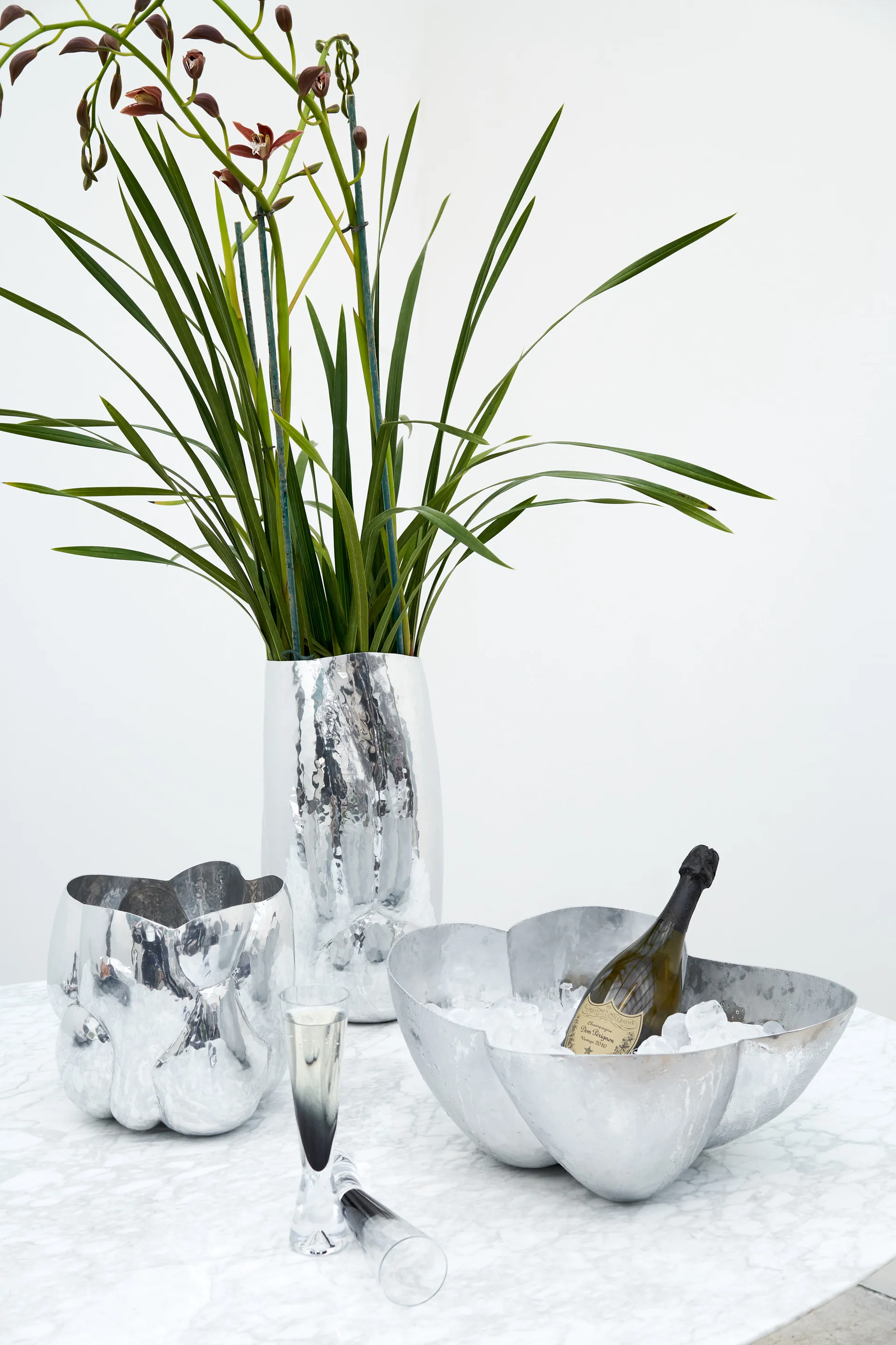 Cloud vase high, Silver Tom Dixon
