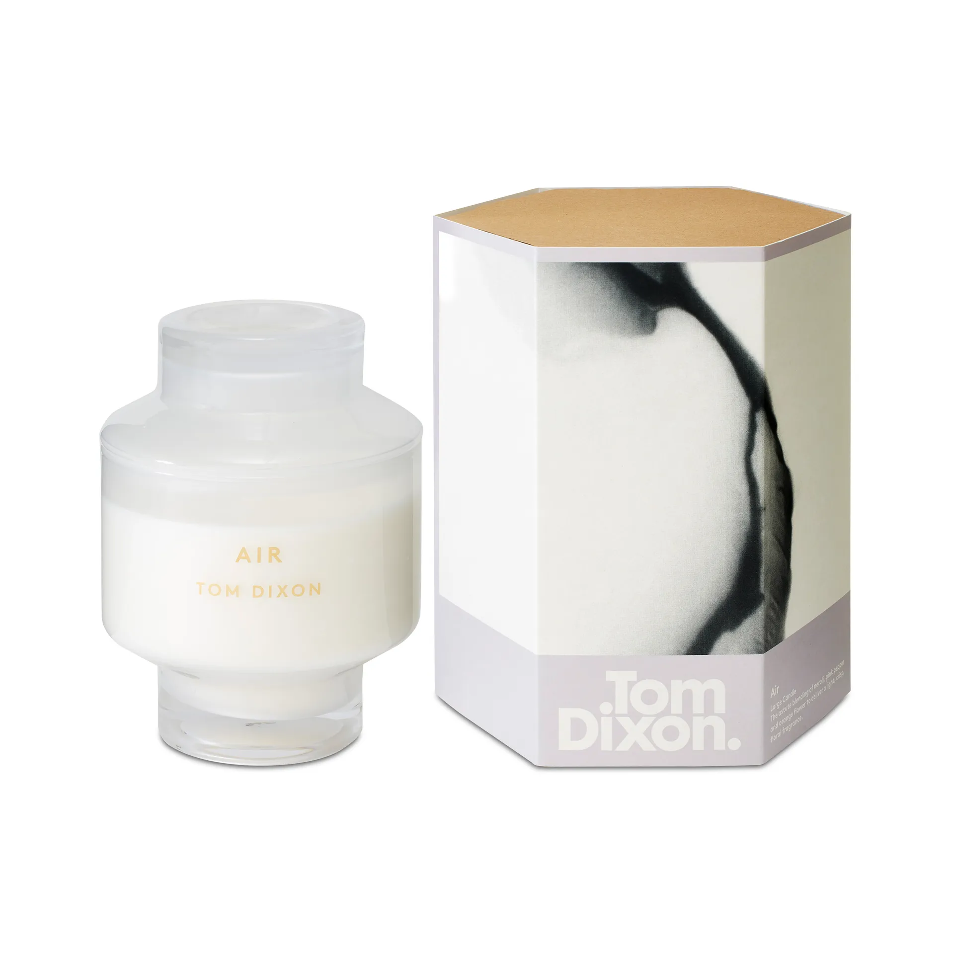 Elements scented candle large, Air Tom Dixon