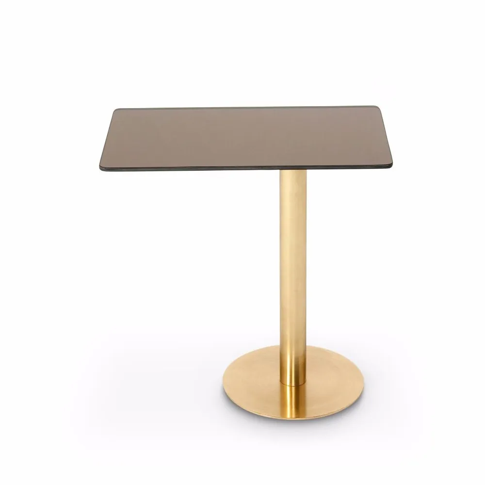 Flash side table 30x50 cm, Copper-brass stand Tom Dixon