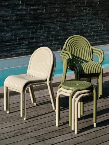 Groove armchair - Moss - Tom Dixon
