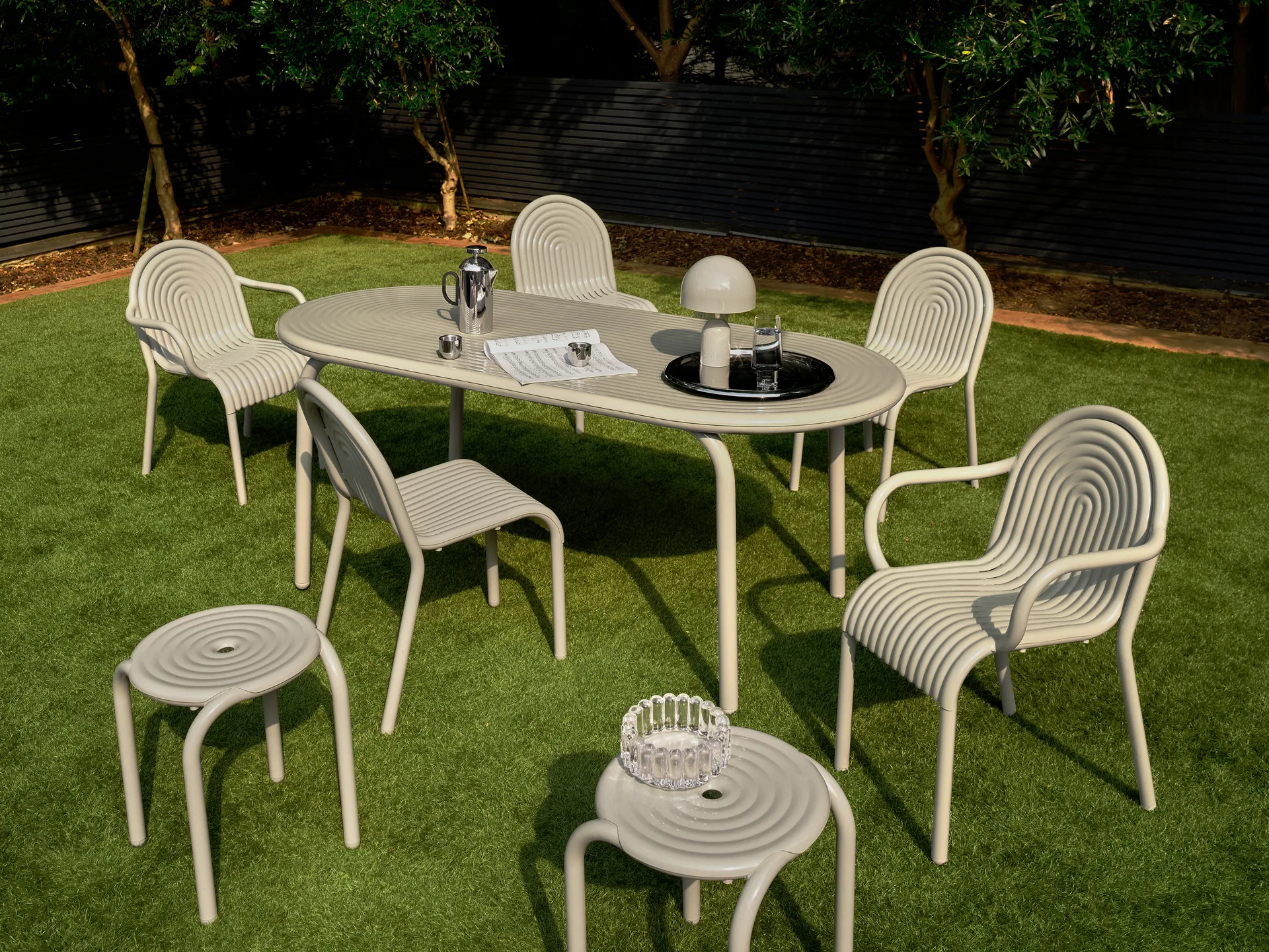 Groove armchair, Putty Tom Dixon