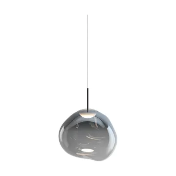 Melt pendant lamp LED - Nickel - Tom Dixon