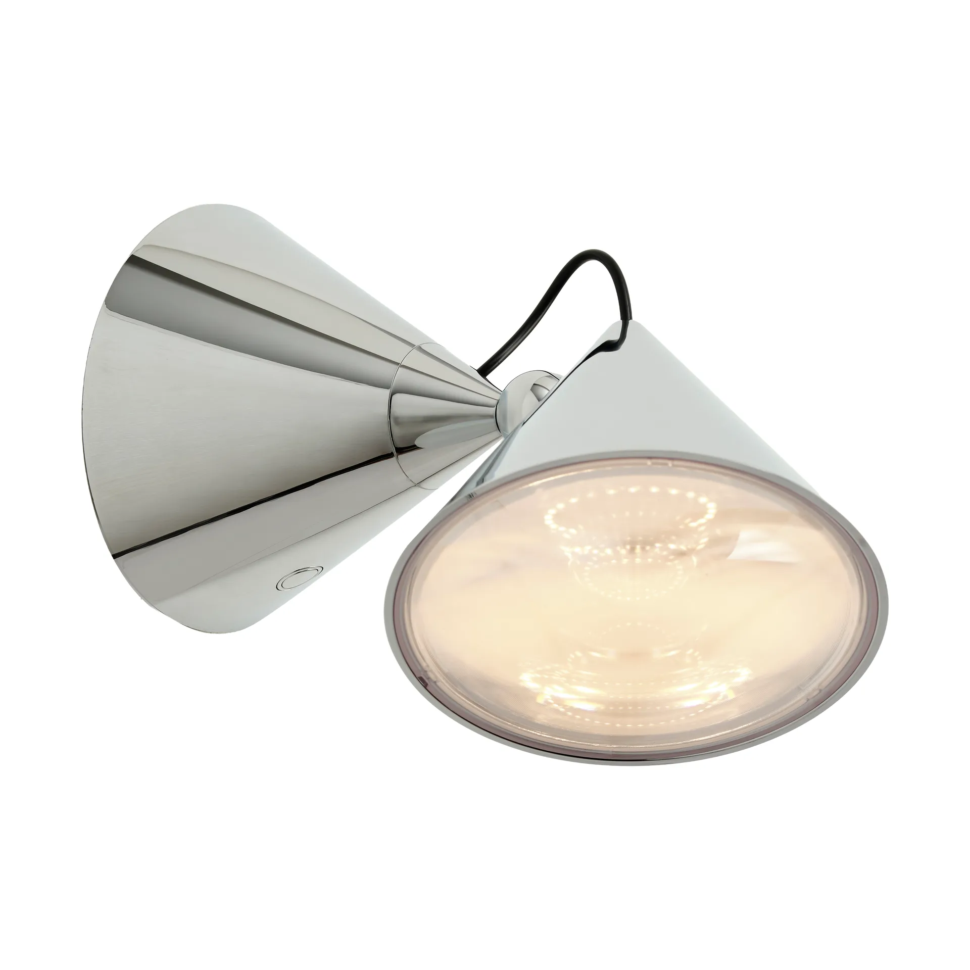 Pose Surface wall lamp, Silver Tom Dixon