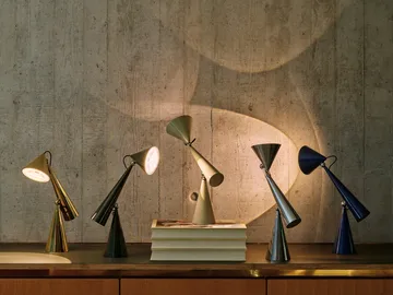 Pose Task LED table lamp - Indigo - Tom Dixon