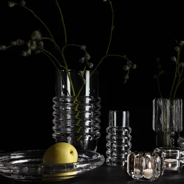 Press bowl medium - clear - Tom Dixon